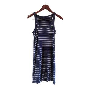 Ralph Lauren striped  pima cotton knit tank dress size medium
